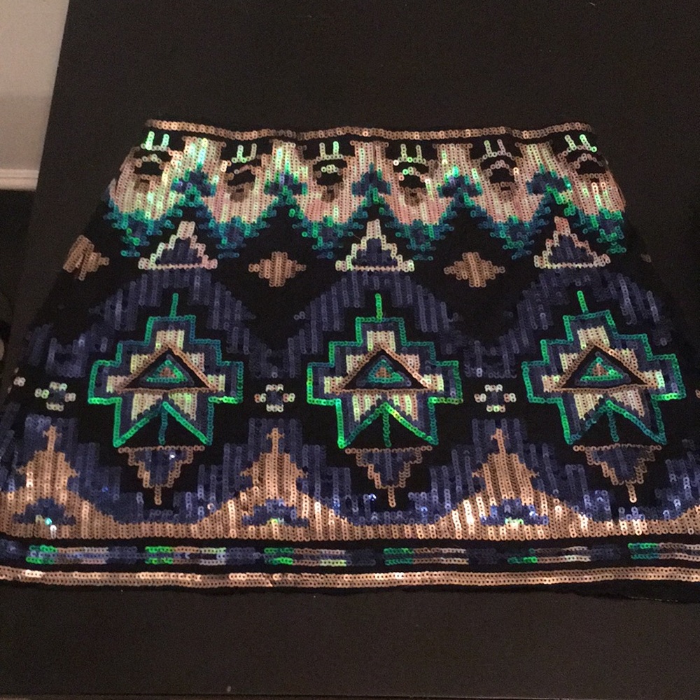 Sequin skirt
